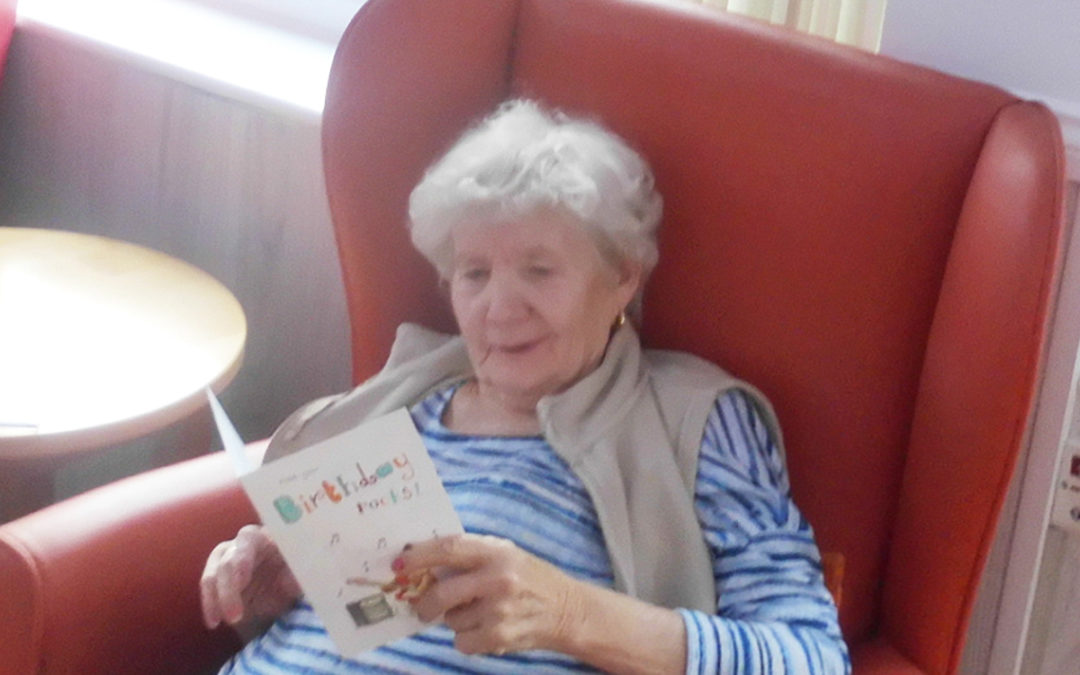 Betty’s birthday celebrations at Woodstock Residential Care Home
