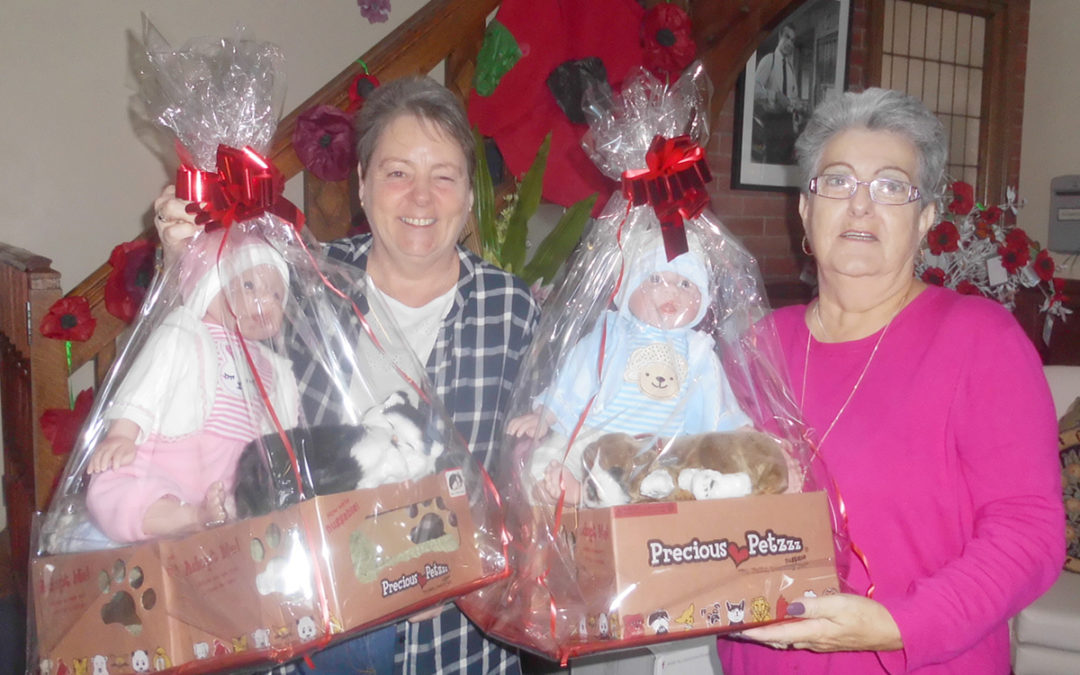 Woodstock Residential Care Home receive charity gifts