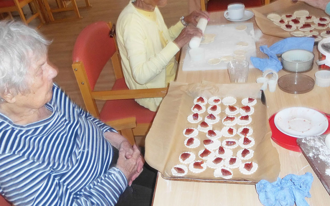 Jolly jam tarts at Woodstock Residential Care Home