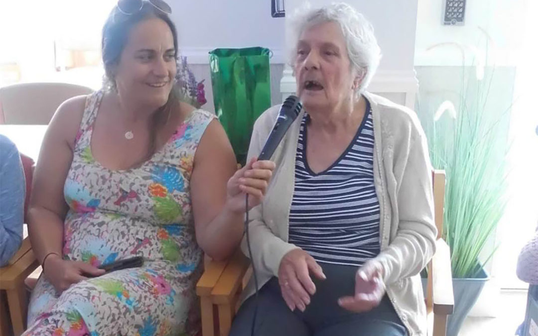 Edith turns 90 at Woodstock Residential Care Home