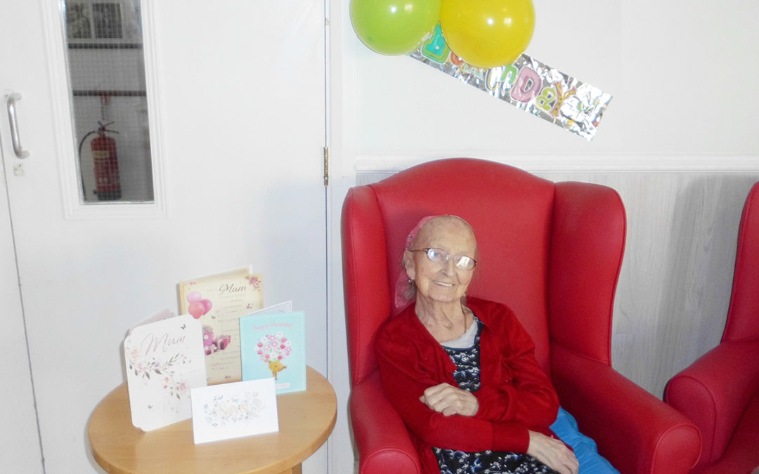 Happy birthday to Irene and Vera at Woodstock Residential Care Home