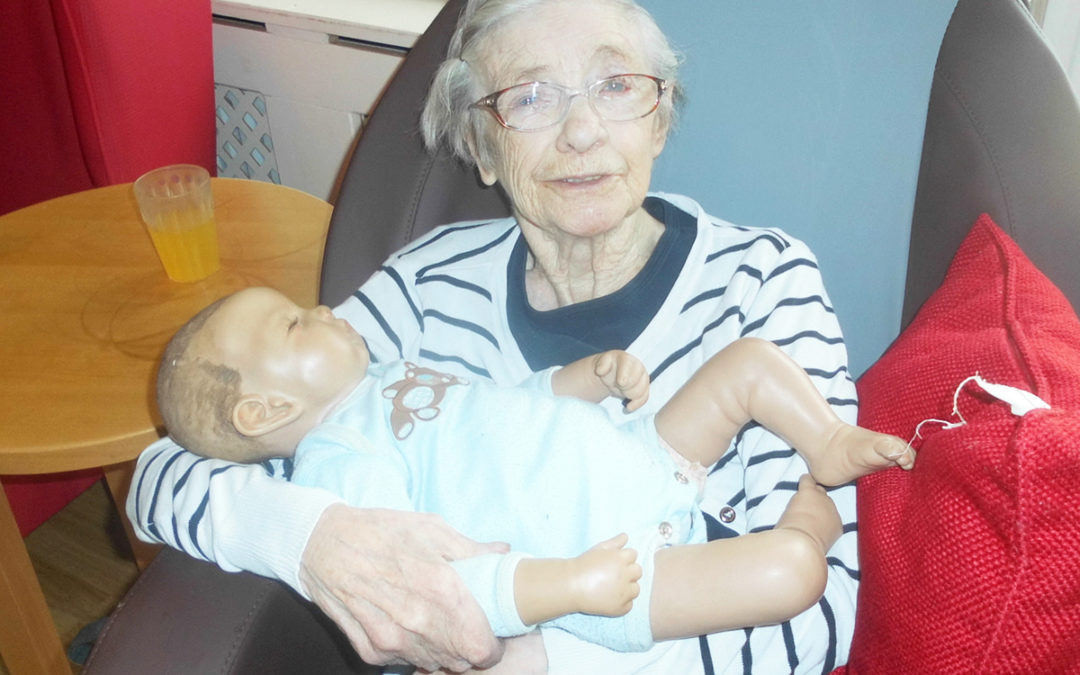 Woodstock Residential Care Home use Doll Therapy