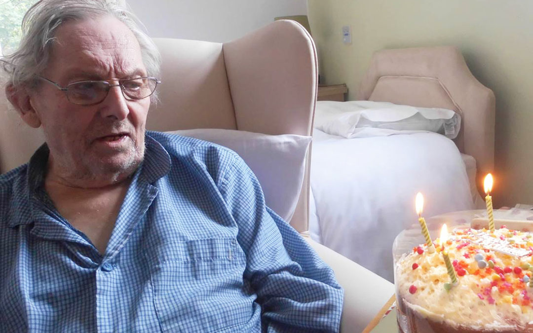Many happy returns to Gordon at Woodstock Residential Care Home