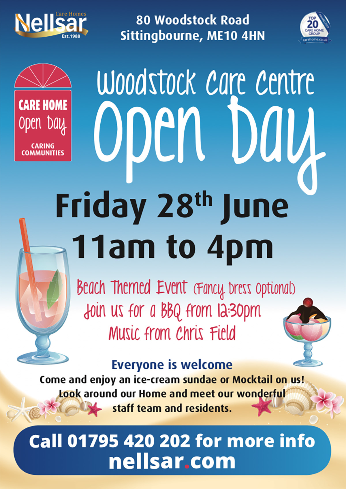 Poster for Woodstock's Open Day