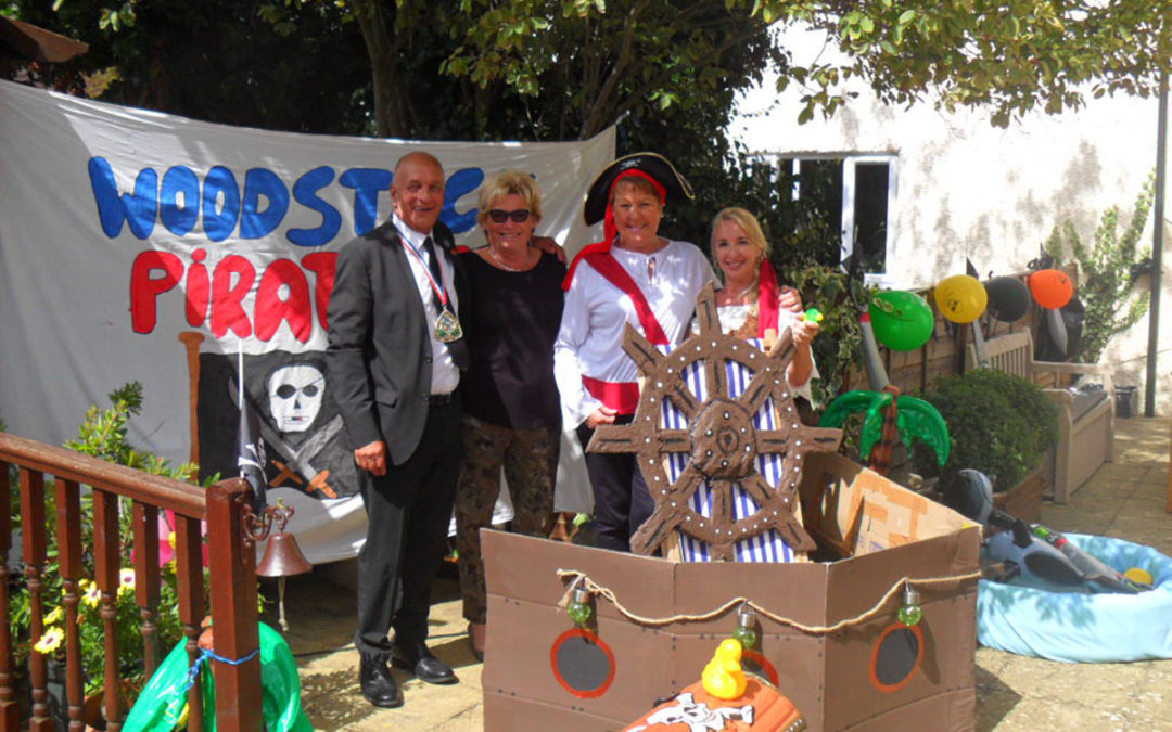 Pirate themed BBQ at Woodstock Residential Care Home