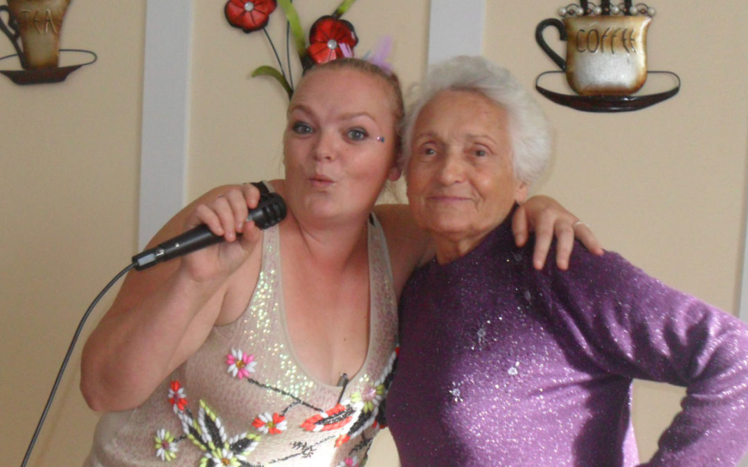 Sing-a-long with Silvia at Woodstock Residential Care Home