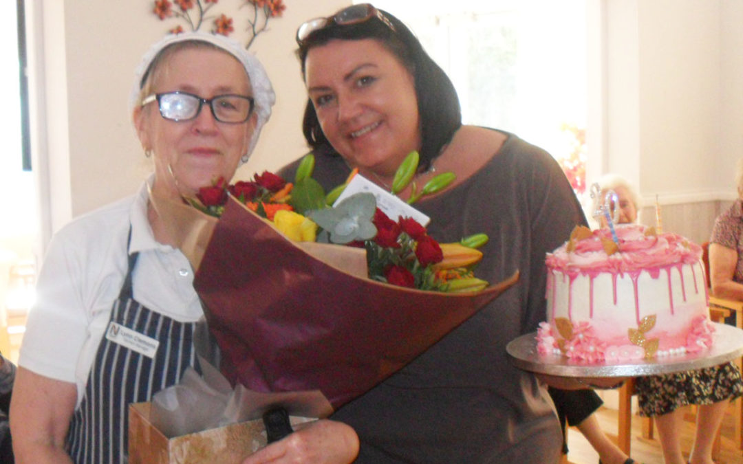 Lynn celebrates 20 years service at Woodstock Residential Care Home