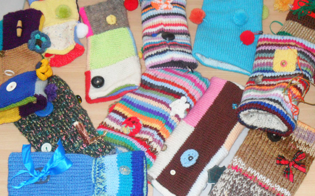 Woodstock Residential Care Home residents are delighted with new twiddle muffs