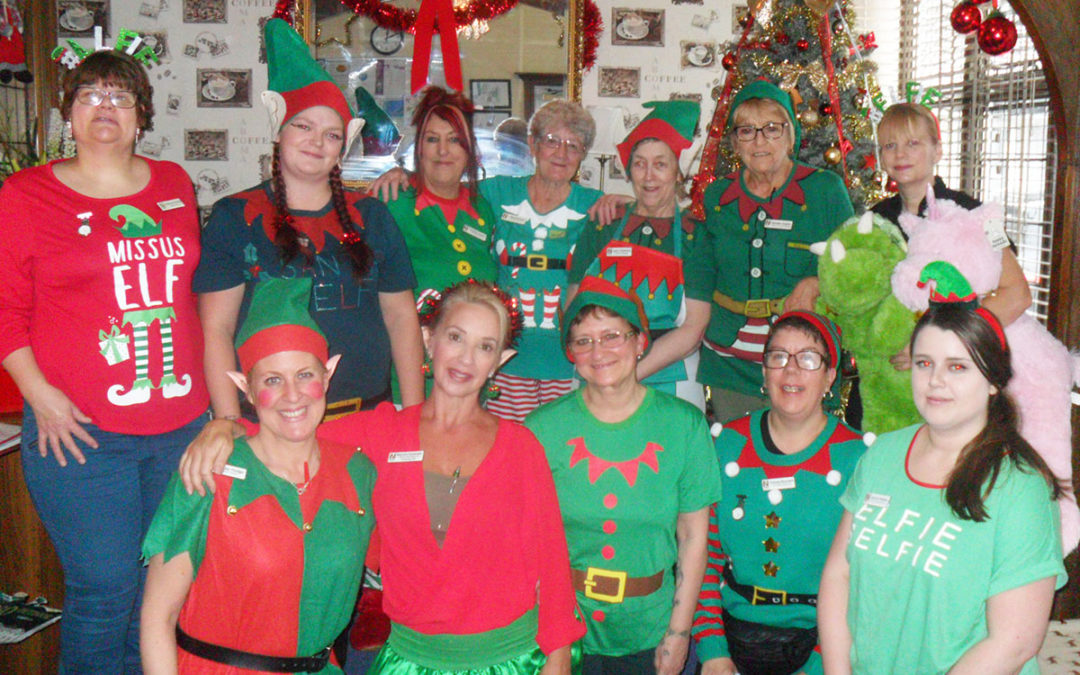 Counting elves at Woodstock Residential Care Home