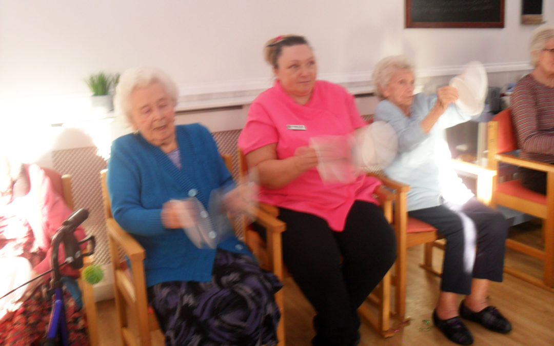Music for Health workshop and quiz at Woodstock Residential Care Home
