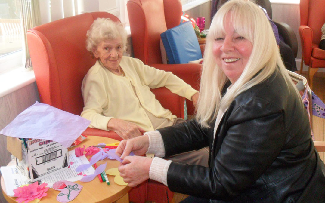 Love is in the air at Woodstock Residential Care Home