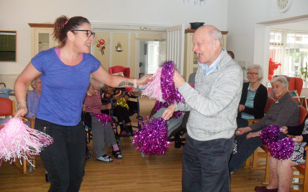 Zumba buzz at Woodstock Residential Care Home