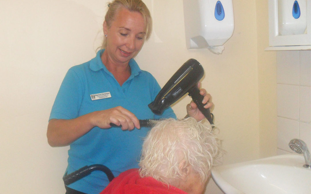 Woodstock Residential Care Home ladies enjoy a special pamper day