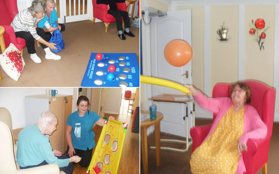 Bean bags and bingo at Woodstock Residential Care Home