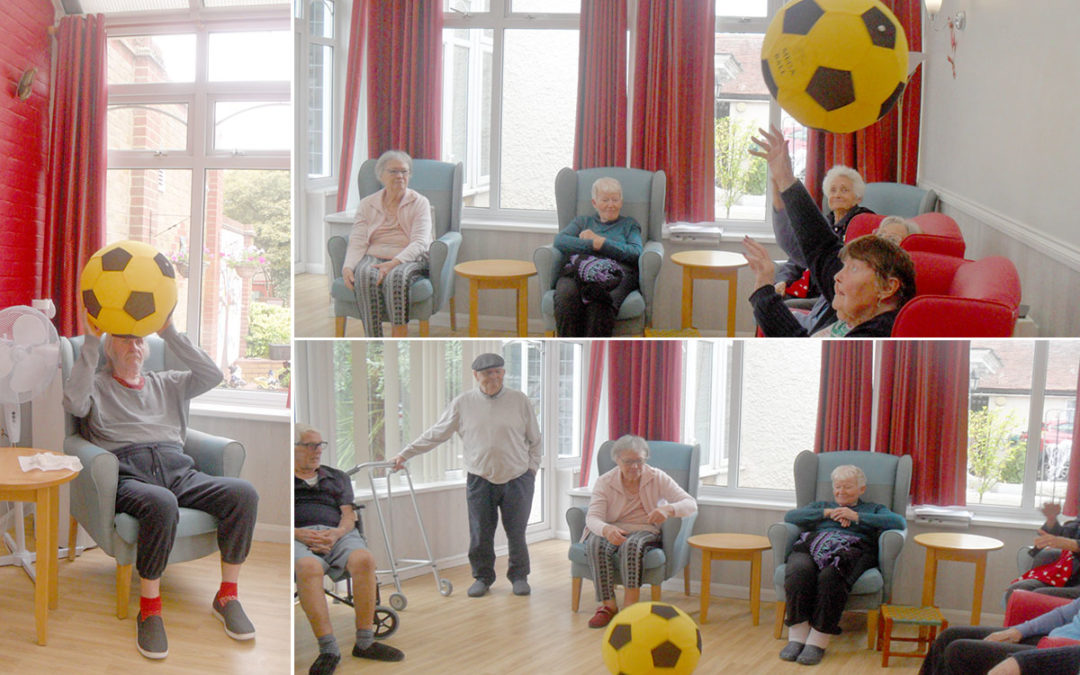 The Big Ball Game at Woodstock Residential Care Home