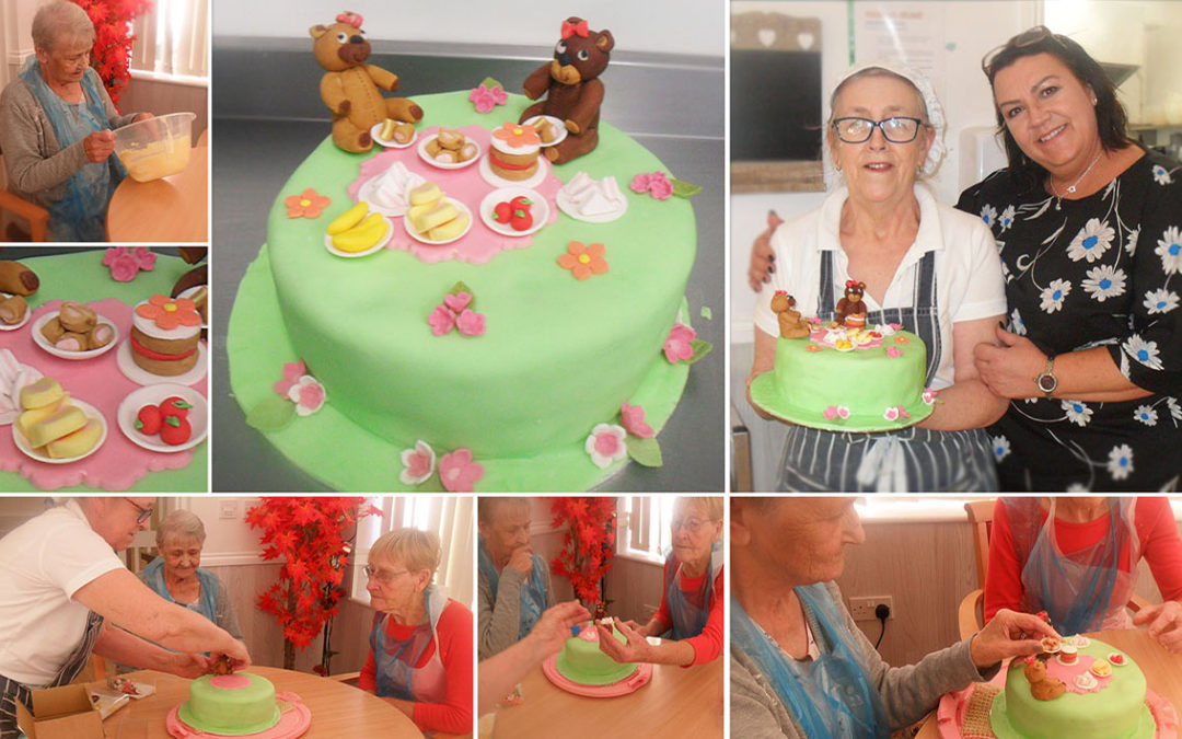 Woodstock Residential Care Home creates delightful picnic Showstopper Cake