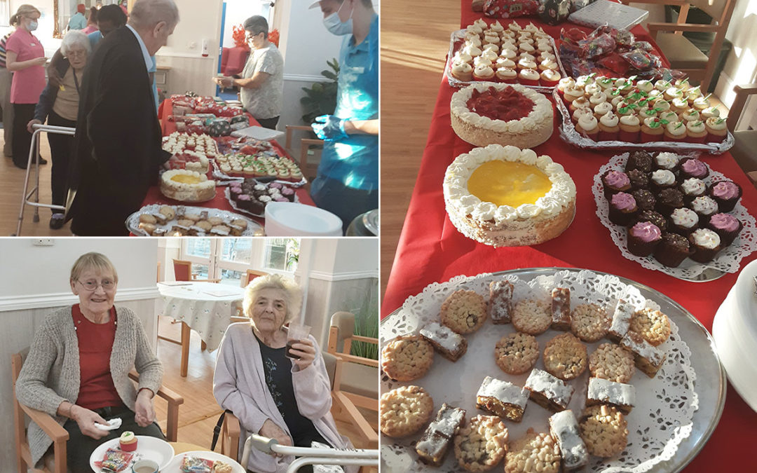 Woodstock Residential Care Home residents enjoy their very own Christmas market