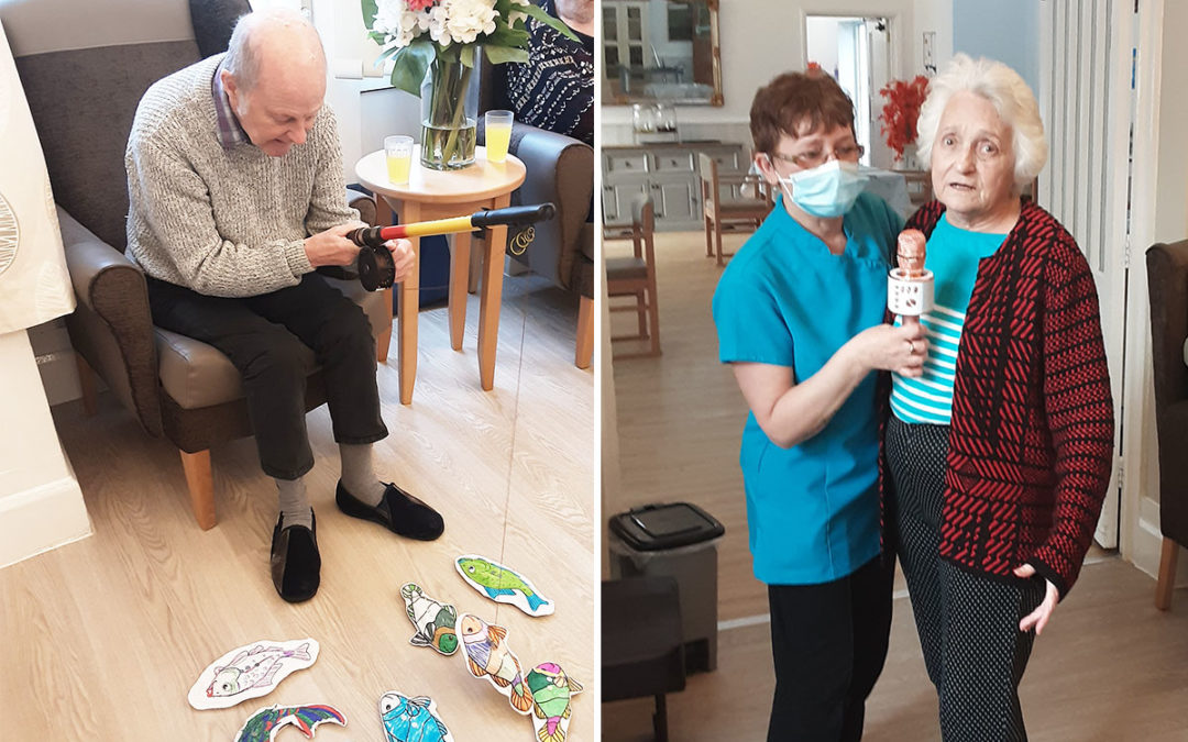 Games and karaoke fun at Woodstock Residential Care Home