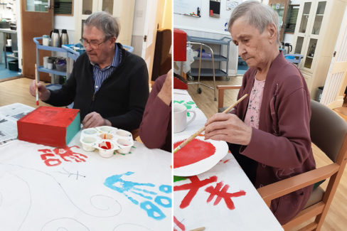 Preparations for Chinese New Year at Woodstock Residential Care Home