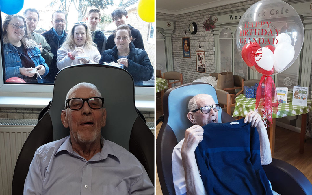 Birthday wishes for Ken at Woodstock Residential Care Home