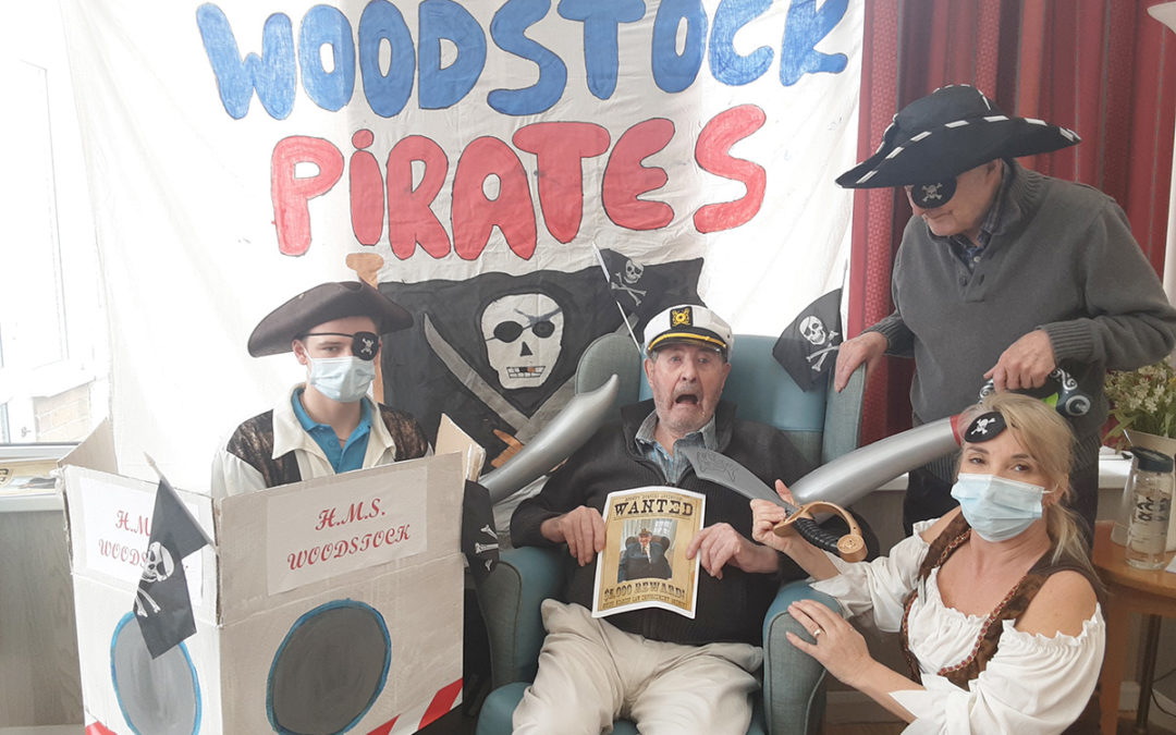 Woodstock Residential Care Home is taken over by Pirates