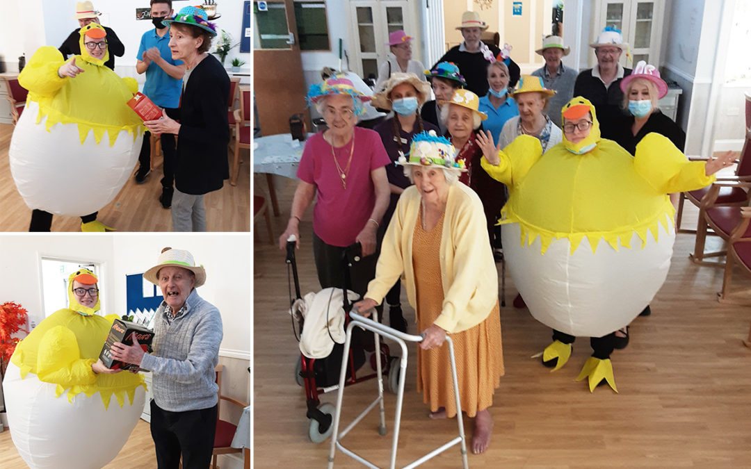 Easter bonnets and treats at Woodstock Residential Care Home
