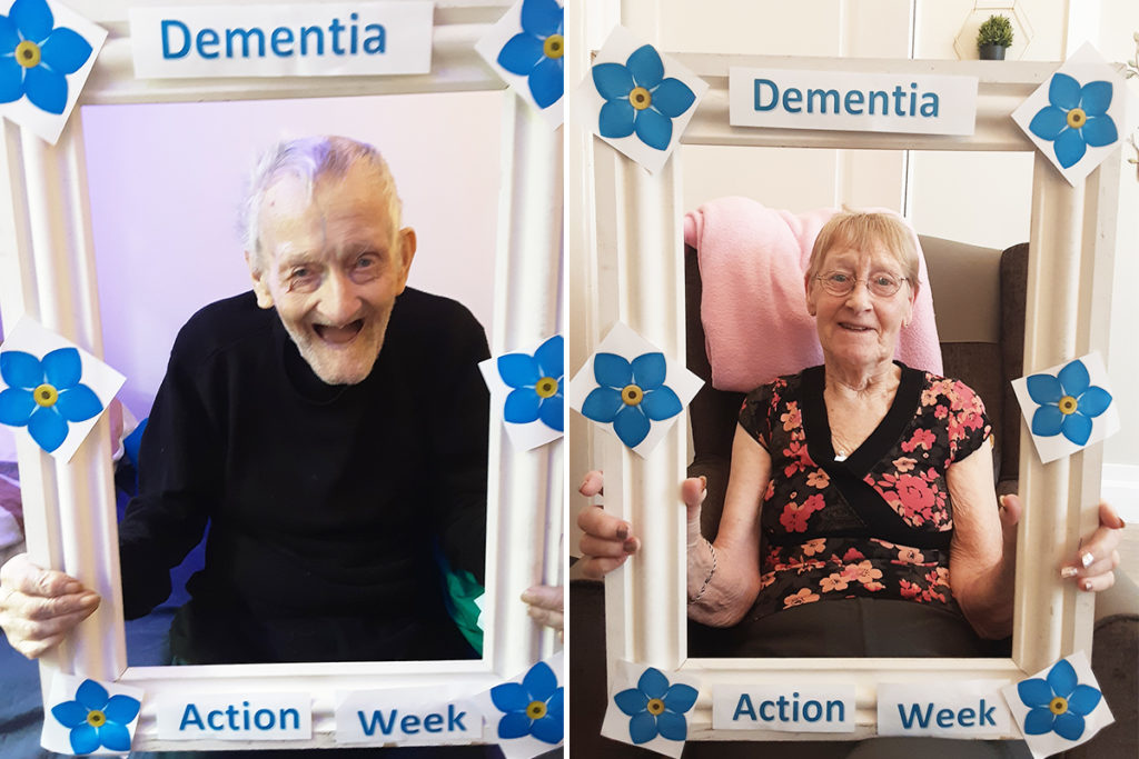 Raising awareness of Dementia with photos at Woodstock Residential Care Home