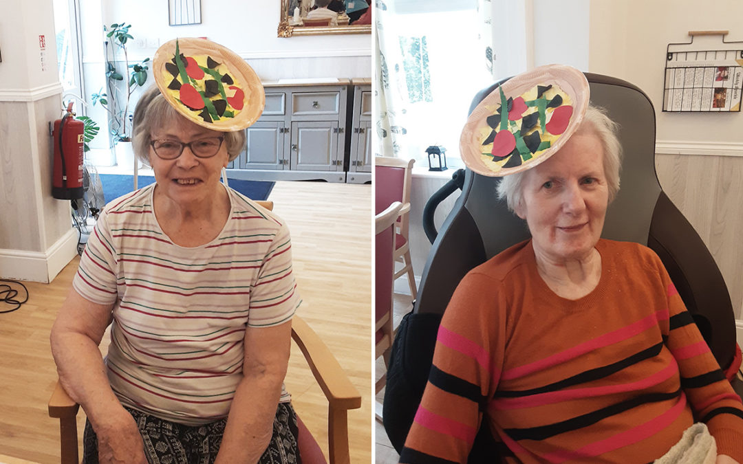 Pizza perfect at Woodstock Residential Care Home