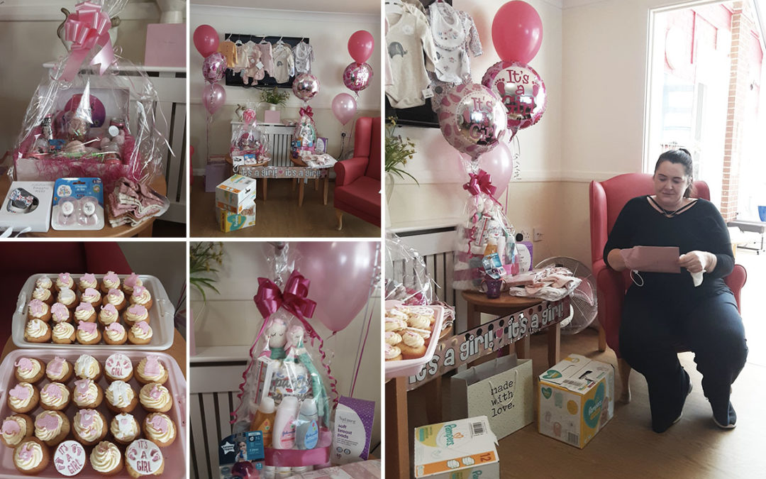Baby shower celebrations at Woodstock Residential Care Home