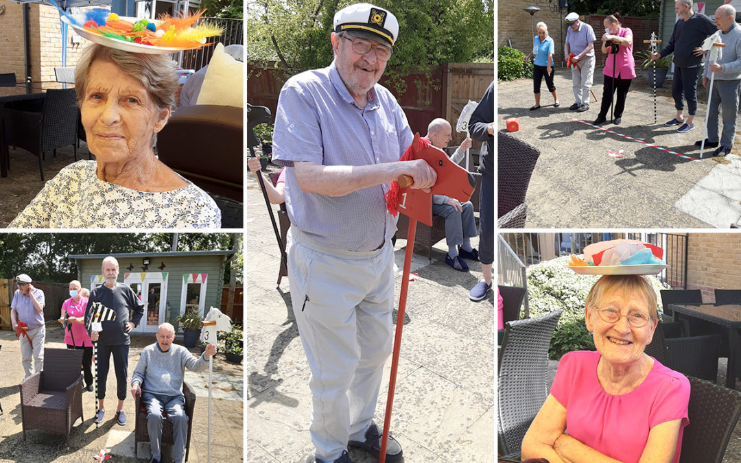 Woodstock Residential Care Home residents enjoy a day at the races