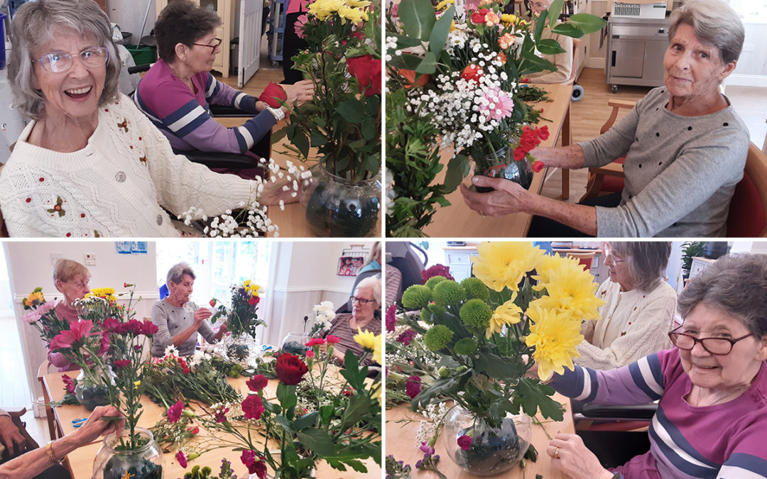 In full bloom at Woodstock Residential Care Home
