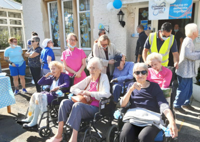 National Alzheimers Day sponsored walk at Woodstock Residential Care Home 1
