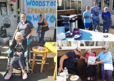 National Alzheimers Day sponsored walk at Woodstock Residential Care Home 2