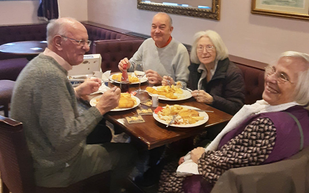 Woodstock Residential Care Home residents enjoy trip to local Club