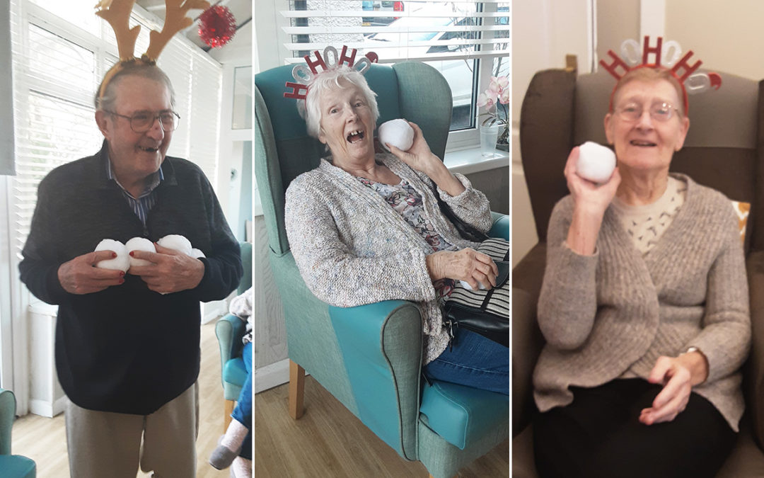 Let it snow at Woodstock Residential Care Home