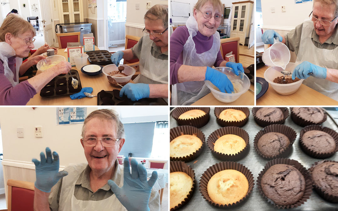 Cupcake making at Woodstock Residential Care Home