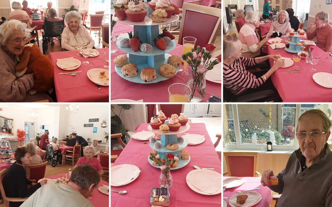 Mothers Day afternoon tea at Woodstock Residential Care Home
