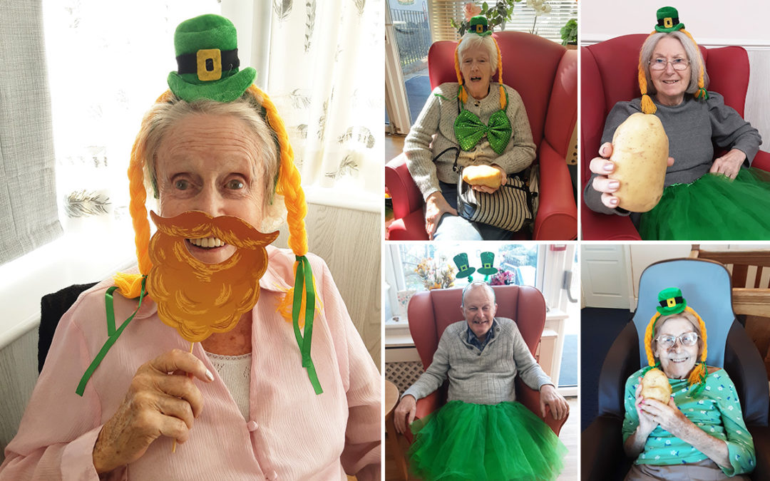 St Patricks Day at Woodstock Residential Care Home