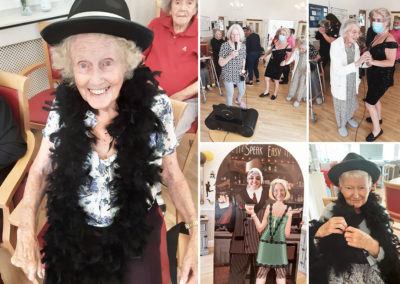 1920s themed fun at Woodstock Residential Care Home