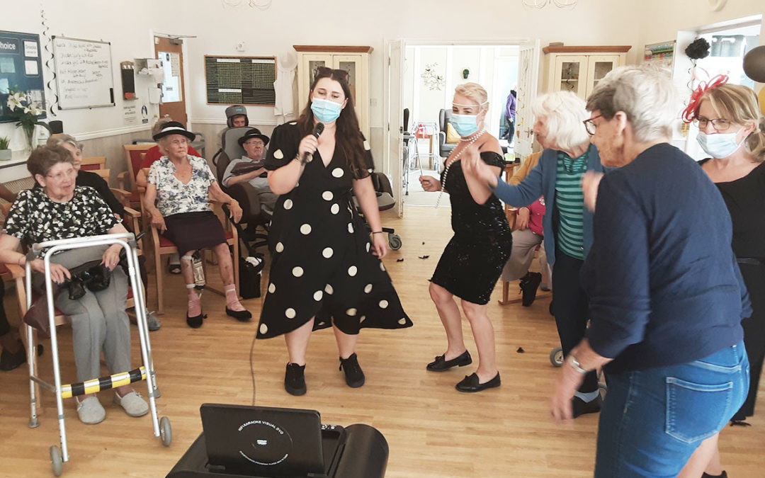1920s Guys and Dolls Party at Woodstock Residential Care Home