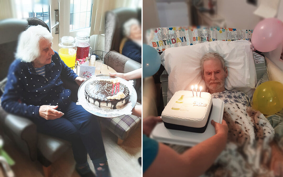 Happy birthdays at Woodstock Residential Care Home