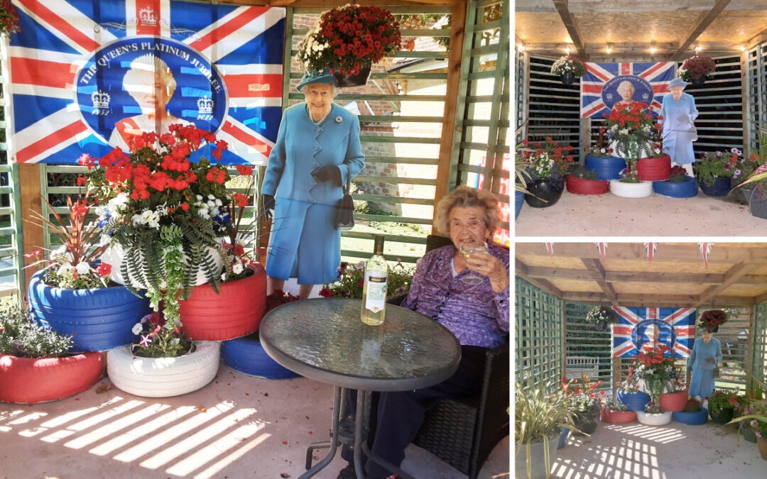 Woodstock Residential Care Home creates Right Royal Jubilee Garden