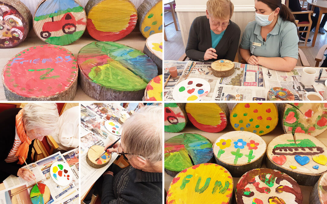 Autumn arts and crafts at Woodstock Residential Care Home