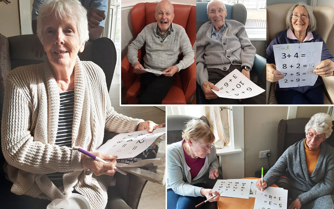 Brain Gym activities at Woodstock Residential Care Home