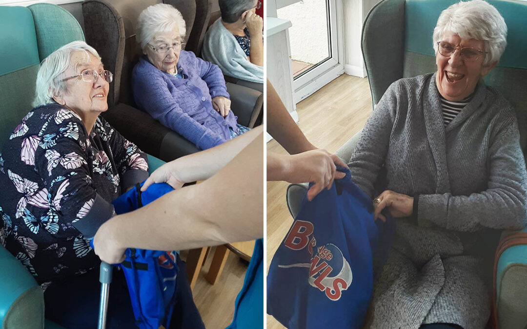 Woodstock Residential Care Home residents enjoy a fun guessing game