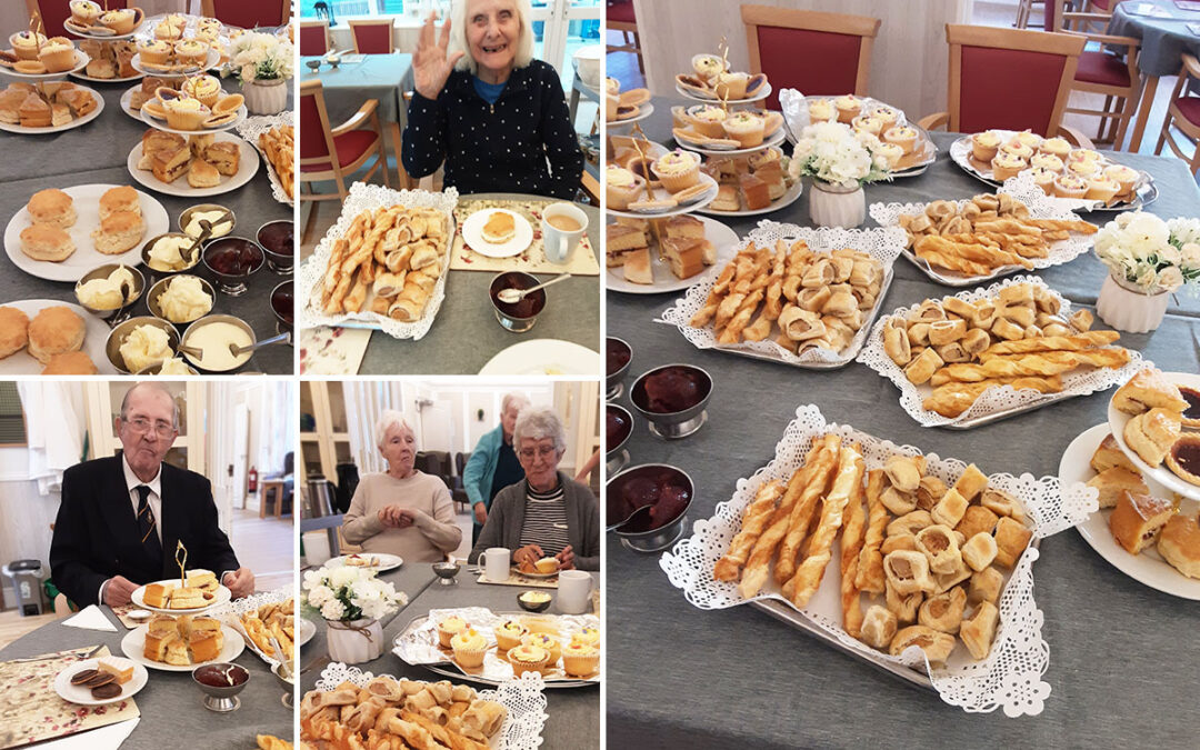 Remembrance afternoon tea at Woodstock Residential Care Home