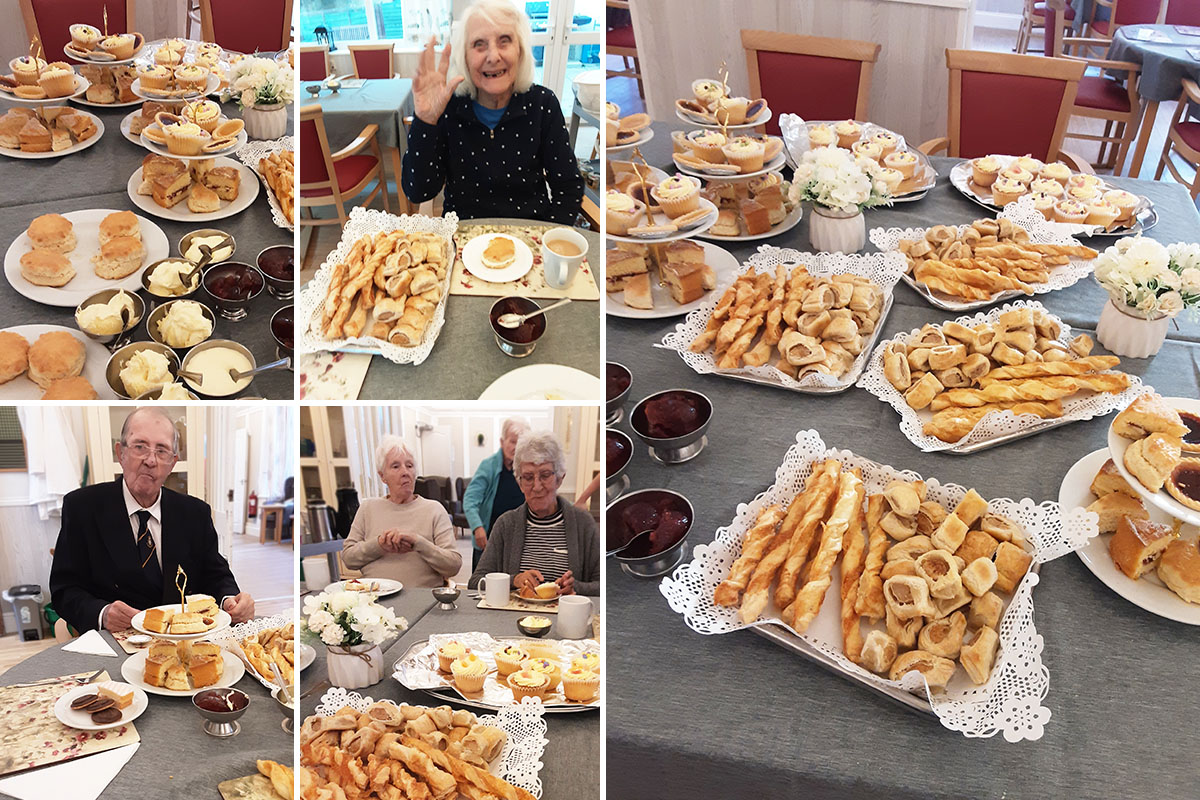 Remembrance afternoon tea at Woodstock Residential Care Home
