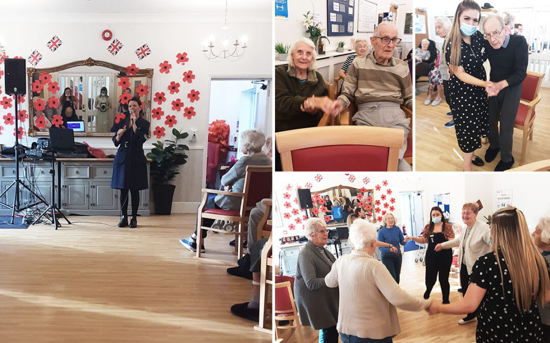 Woodstock Residential Care Home hosts 1940s party for Remembrance Day