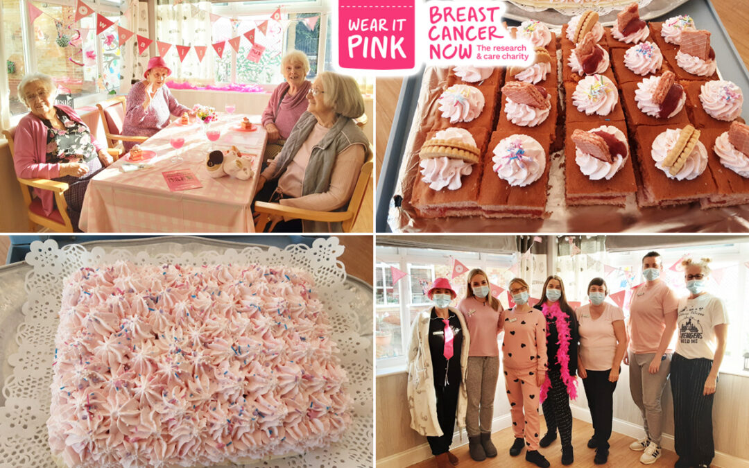Wear It Pink Day at Woodstock Residential Care Home