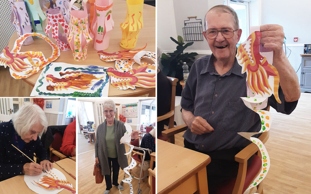 Woodstock Residential Care Home residents celebrate Chinese New Year